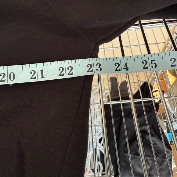 Men's Black Graphic Hoodie with Bold Design - Picture 6 of 7